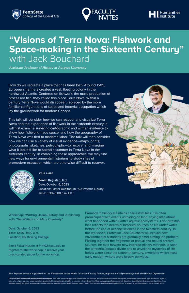 Faculty Invites Jack Bouchard Poster